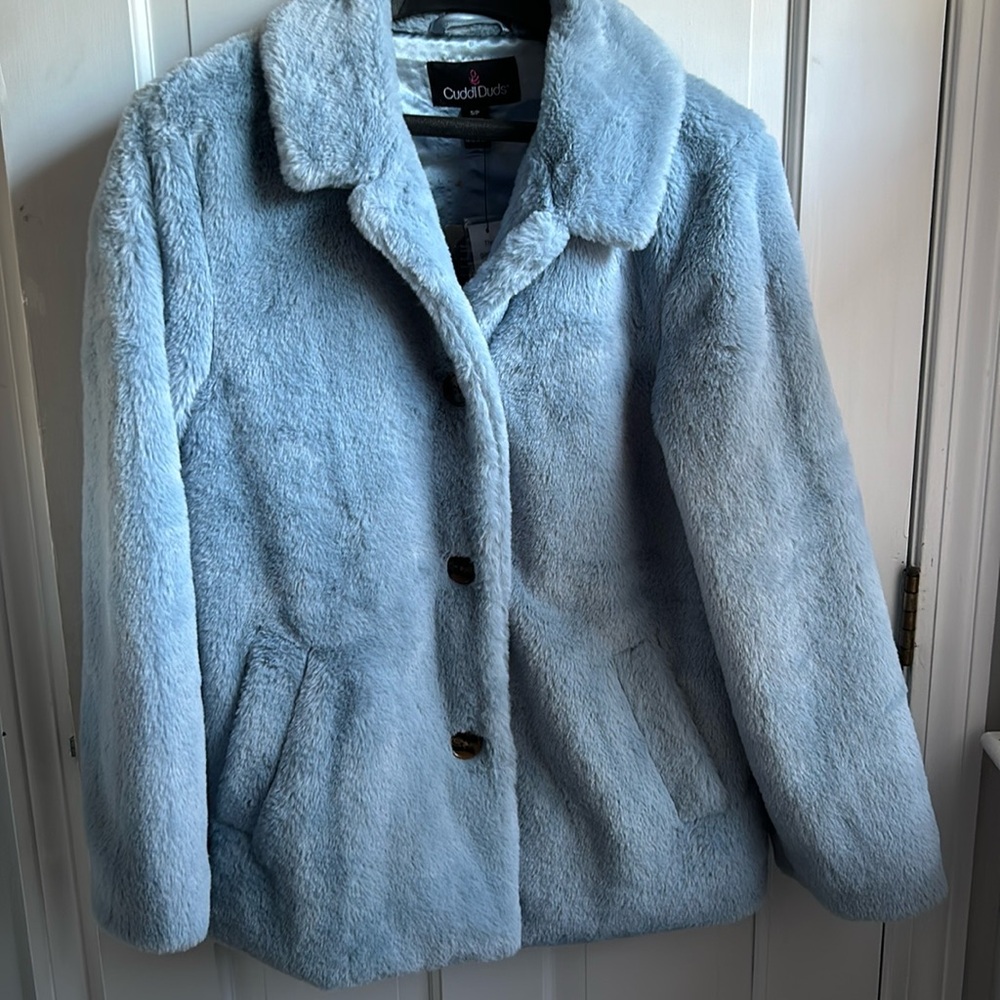 CuddlDuds Plush Shirt Jacket Woman’s S/P new